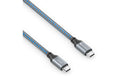 Sonero USB-C - USB-C Kabel, 1.0m Nylon Mantel, USB 3.2 Gen2, 10Gbps