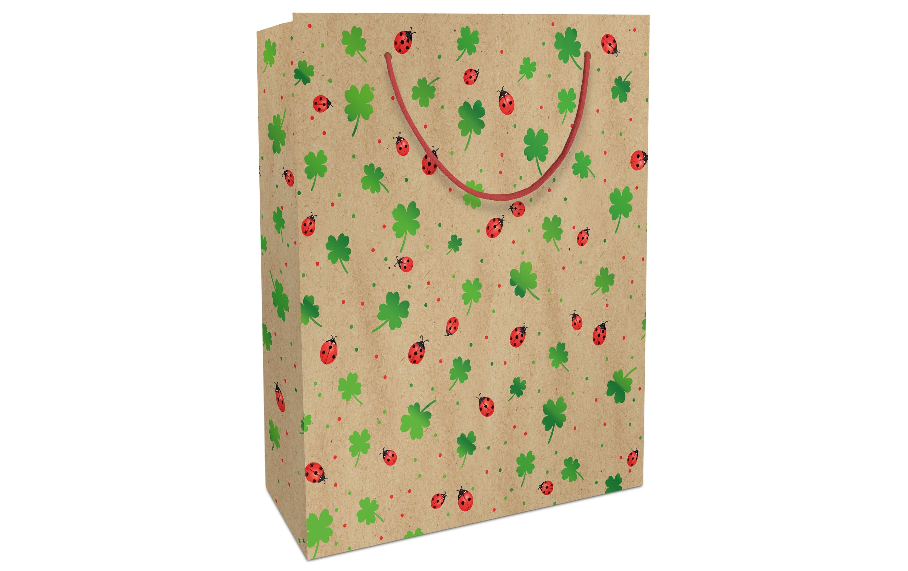 B+C Geschenktasche Natural Luck Grösse: 25x33x11cm
