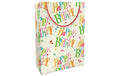B+C Geschenktasche Birthday Dance Grösse:  23x33x11cm