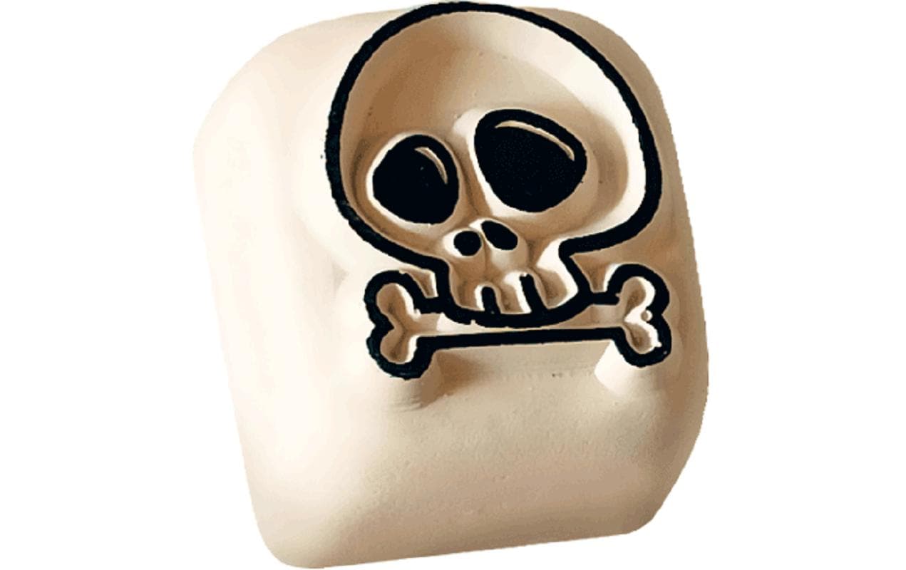 LaDot Stempel Totenkopf Grösse: Small, 1.5 x 1.5 cm