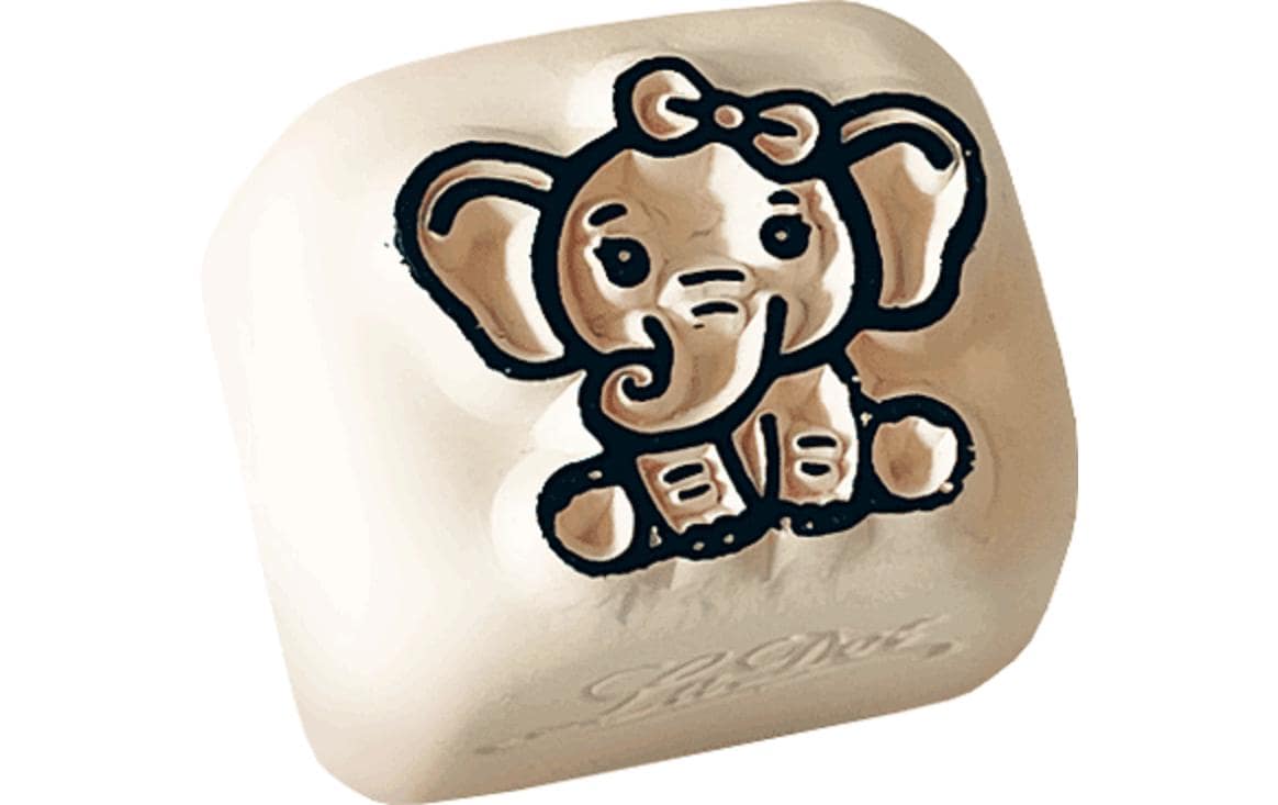 LaDot Stempel Elefant Grösse: Small, 1.5 x 1.5 cm