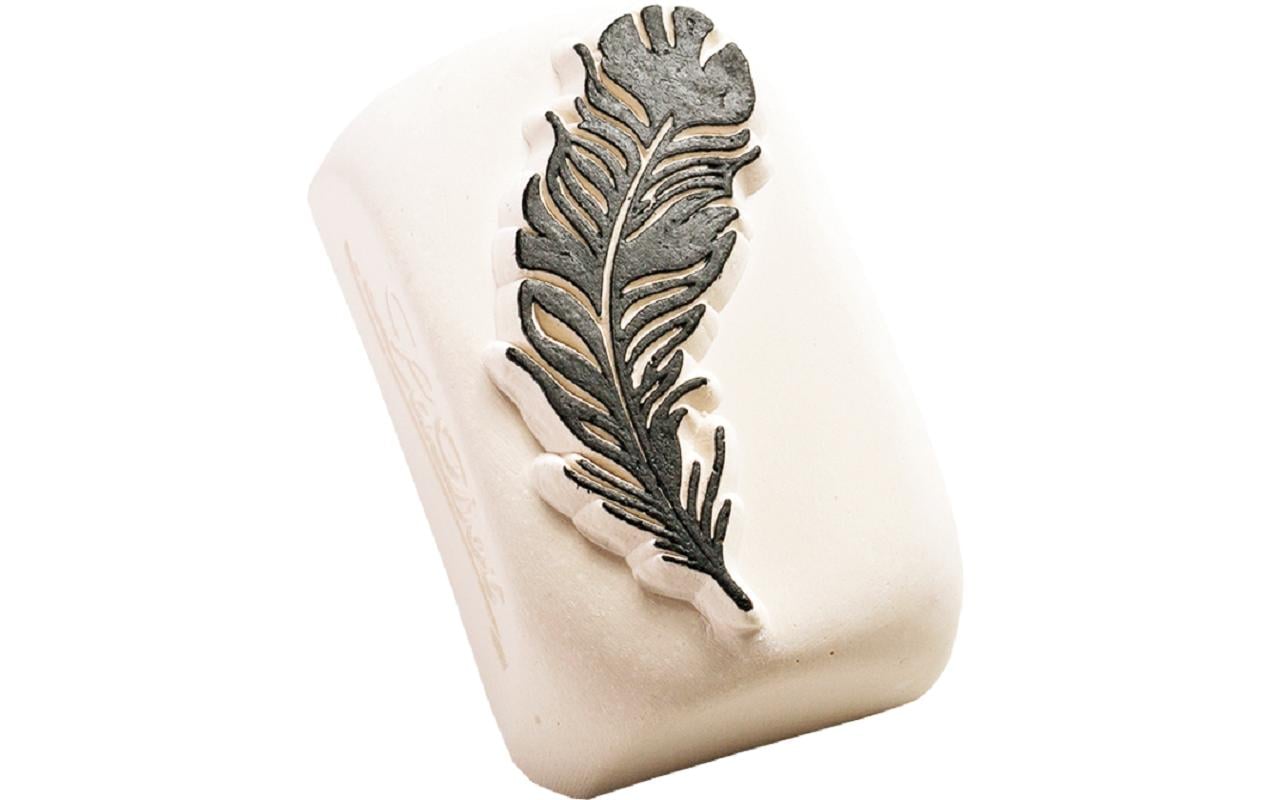 LaDot Stempel Feder Grösse: Medium, 2.5 x 5 cm