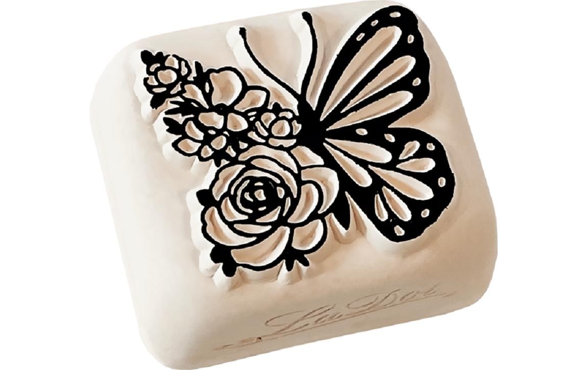 LaDot Stempel Schmetterling Grösse: Large, 4 x 4.5 cm