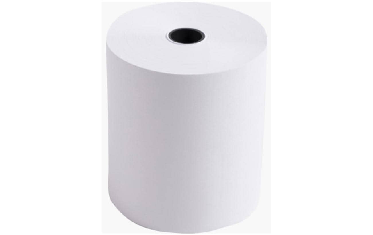 Exacompta Kassenrolle FSC, 10 Stk. Offset, extra weiss, 76x70mm, 40m