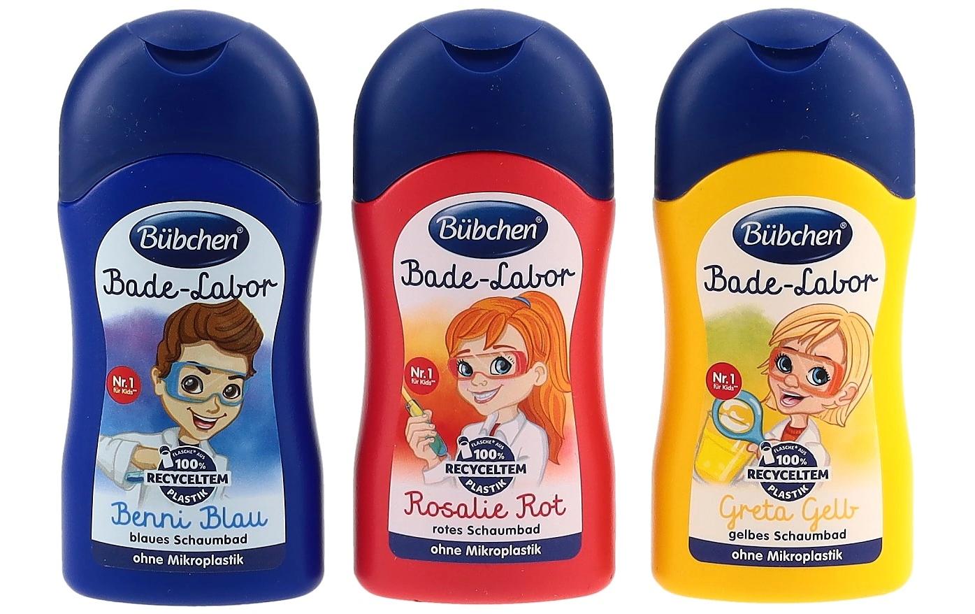 Bübchen Bad Labor Schaumbadmix 3x50ml