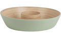 present time Schale Puro Chip & Dip Bambus, 30x6.5cm, Hellgrün
