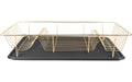 present time Abtropfgestell Linea Eisen, Höhe 9.5cm, Breite 49cm, Gold