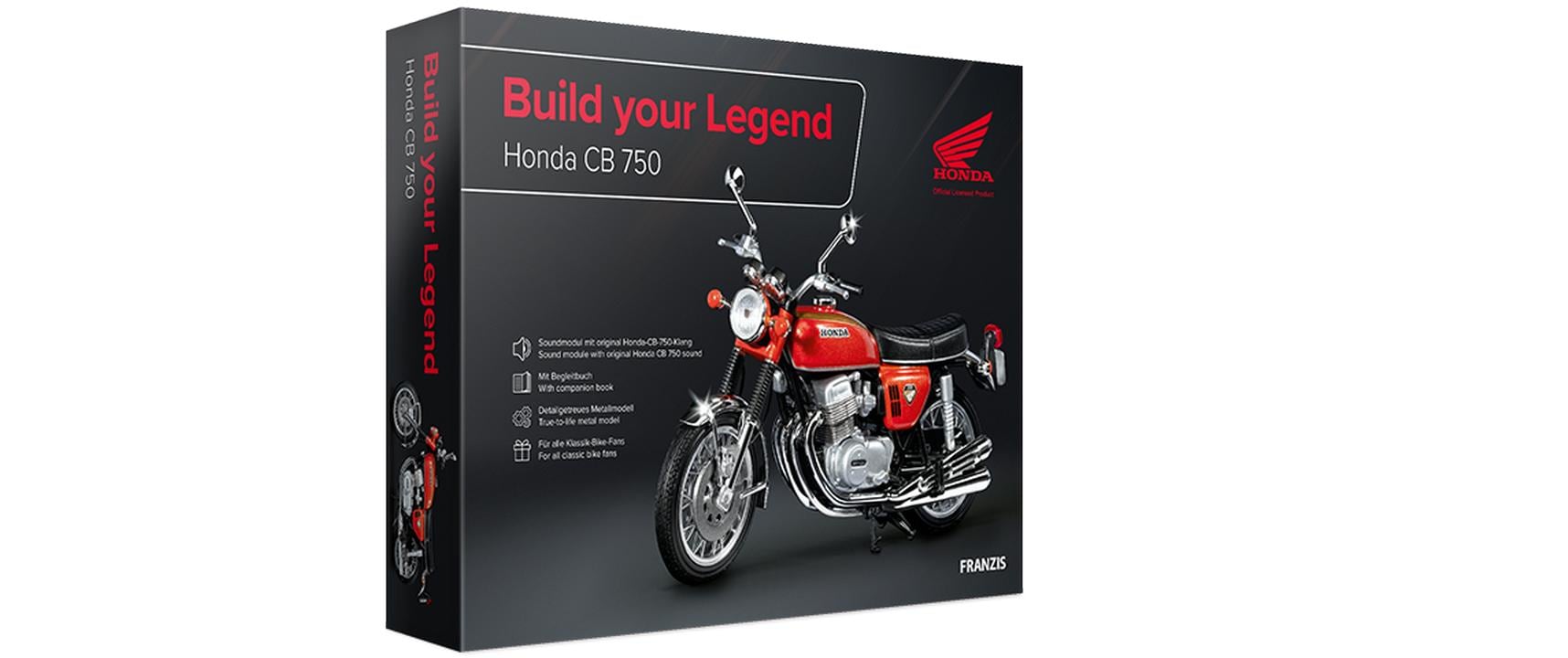 Franzis Honda CB 750 Build your Legend - Bausatz