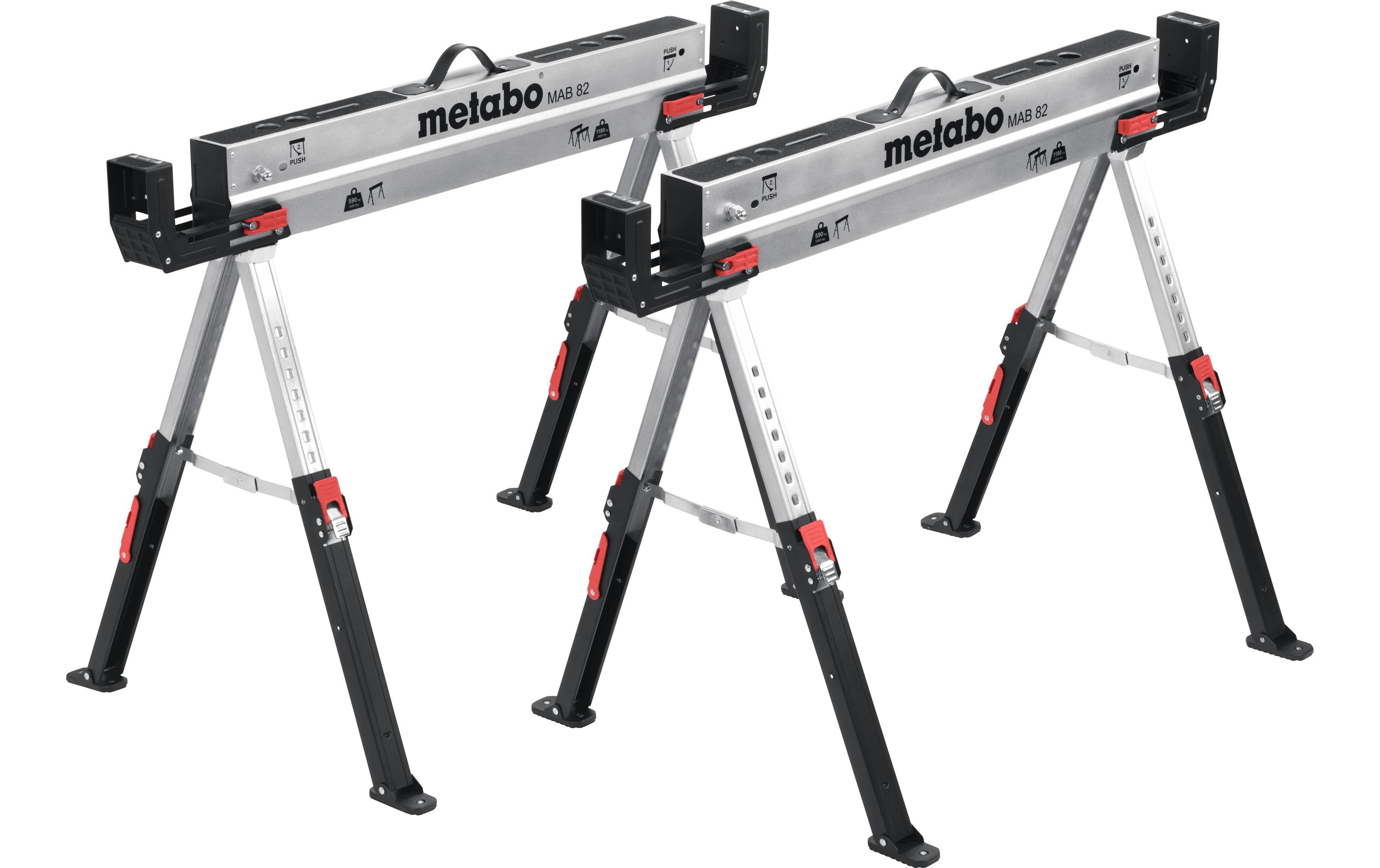 Metabo Arbeitsbock-Set MAB 82 1 Paar,H 736mm,Belastb.590kg