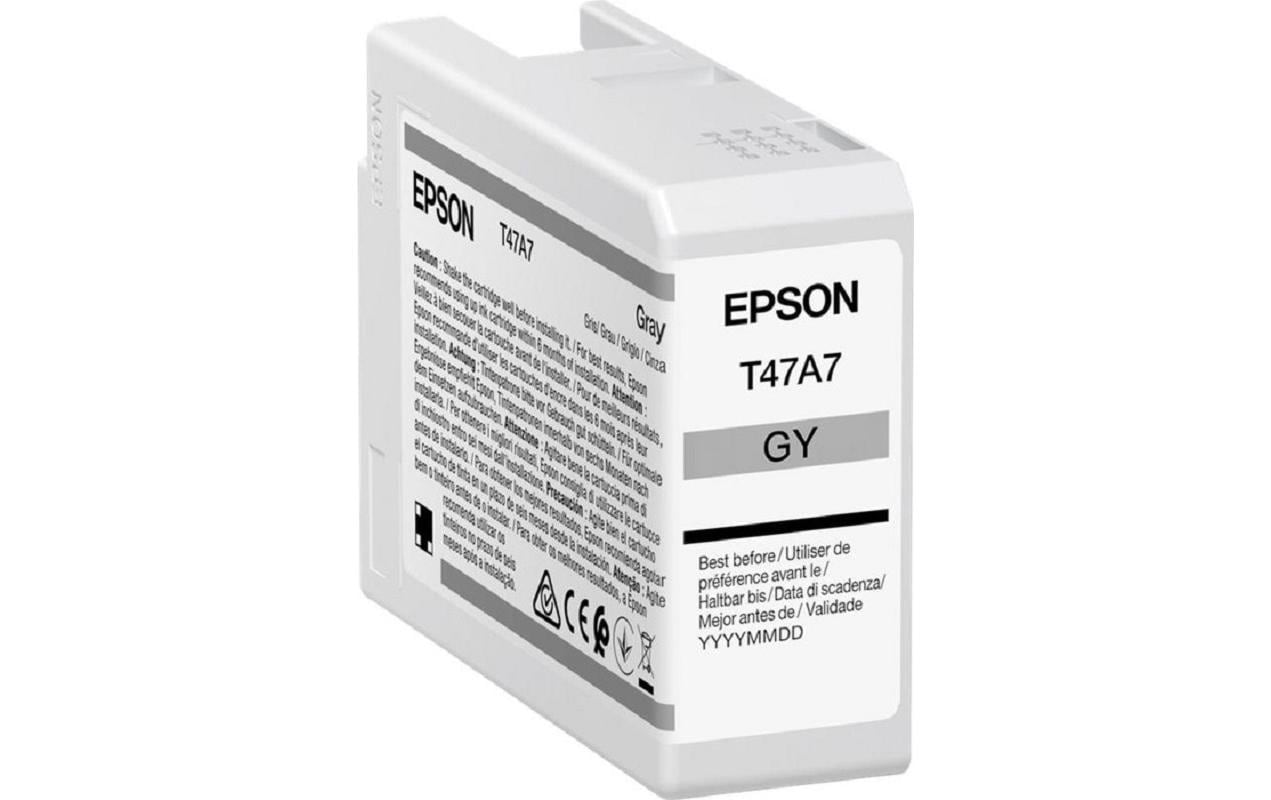 Tinte Epson C13T47A700, grau 50ml für SC-P900