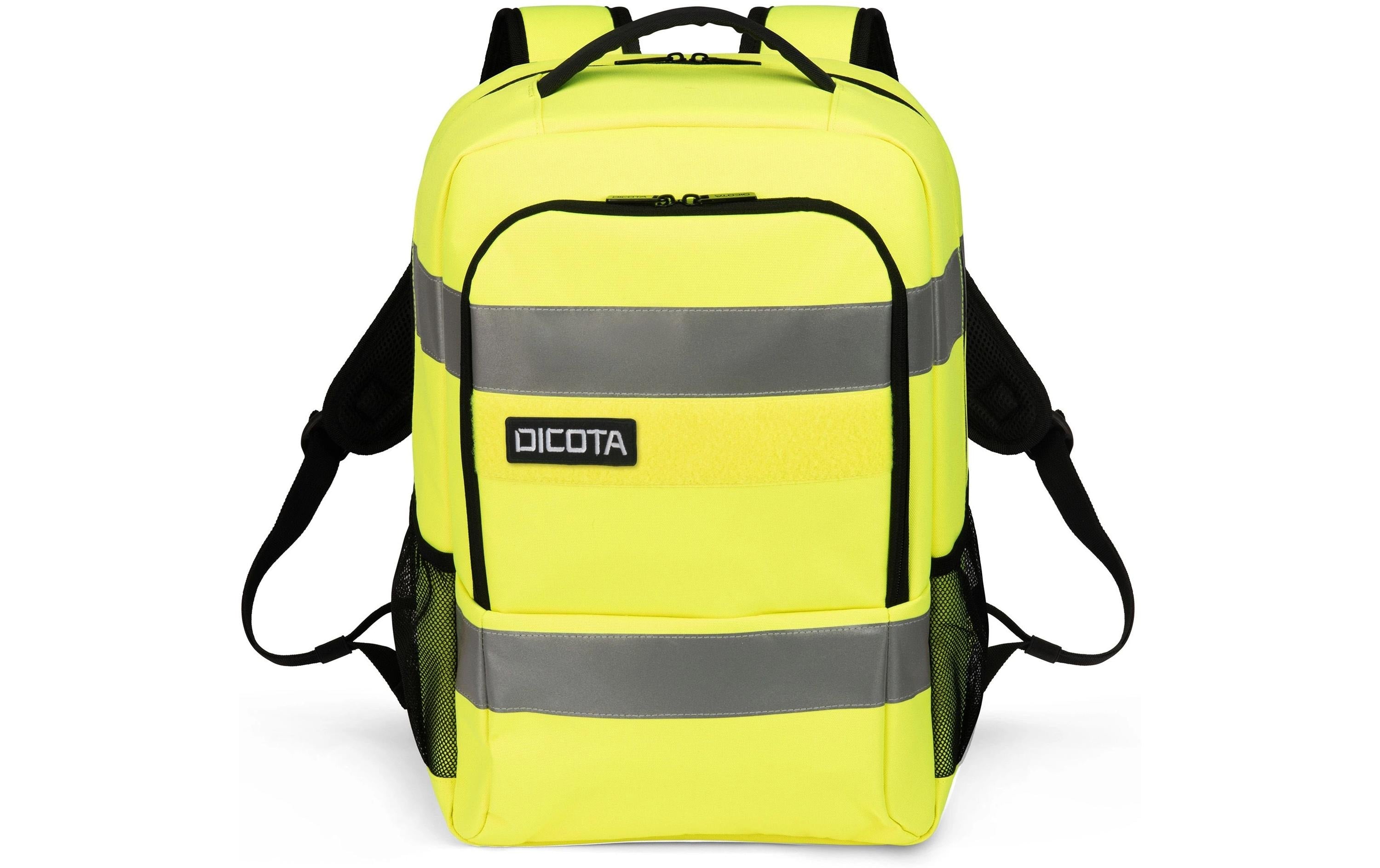 DICOTA Rucksack HI-VIS Base 24l P20471-17 gelb, 600D rPET