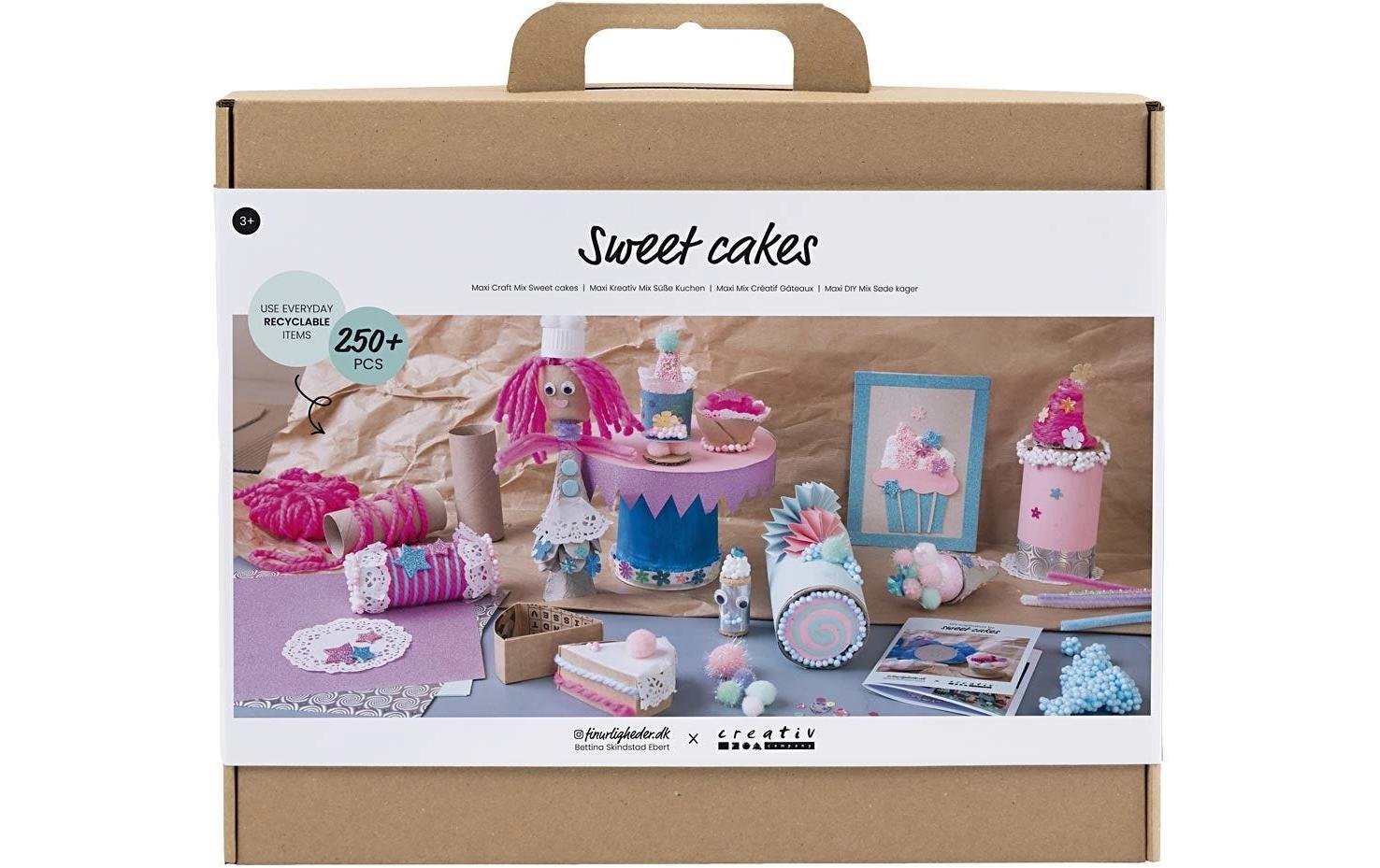 Creativ Company Bastelset Papier Mix Lustige Monster, Sortierte Farben