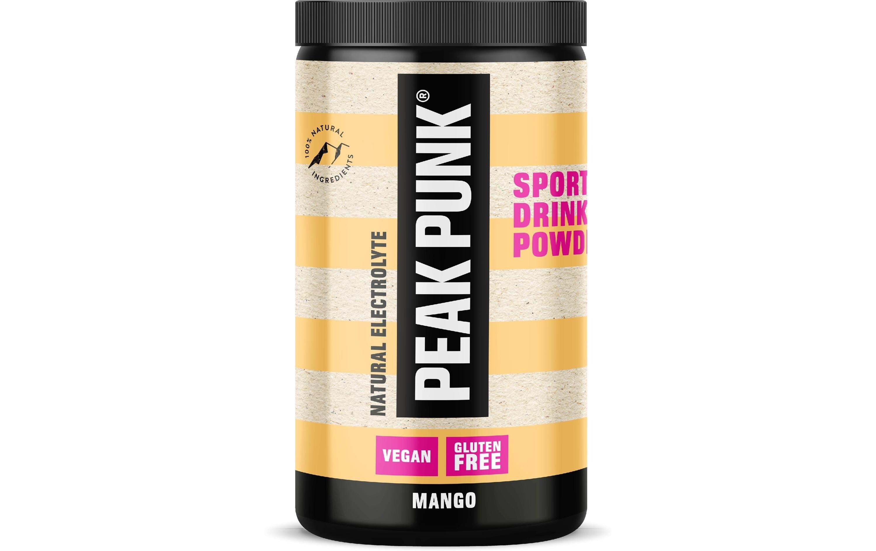 PEAK PUNK Natural Electrolyte Sport Drink Dose: 600g, Mango
