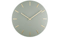KARLSSON Wanduhr Charm 45x3.5cm, exkl. 1xAA, Jungle Green