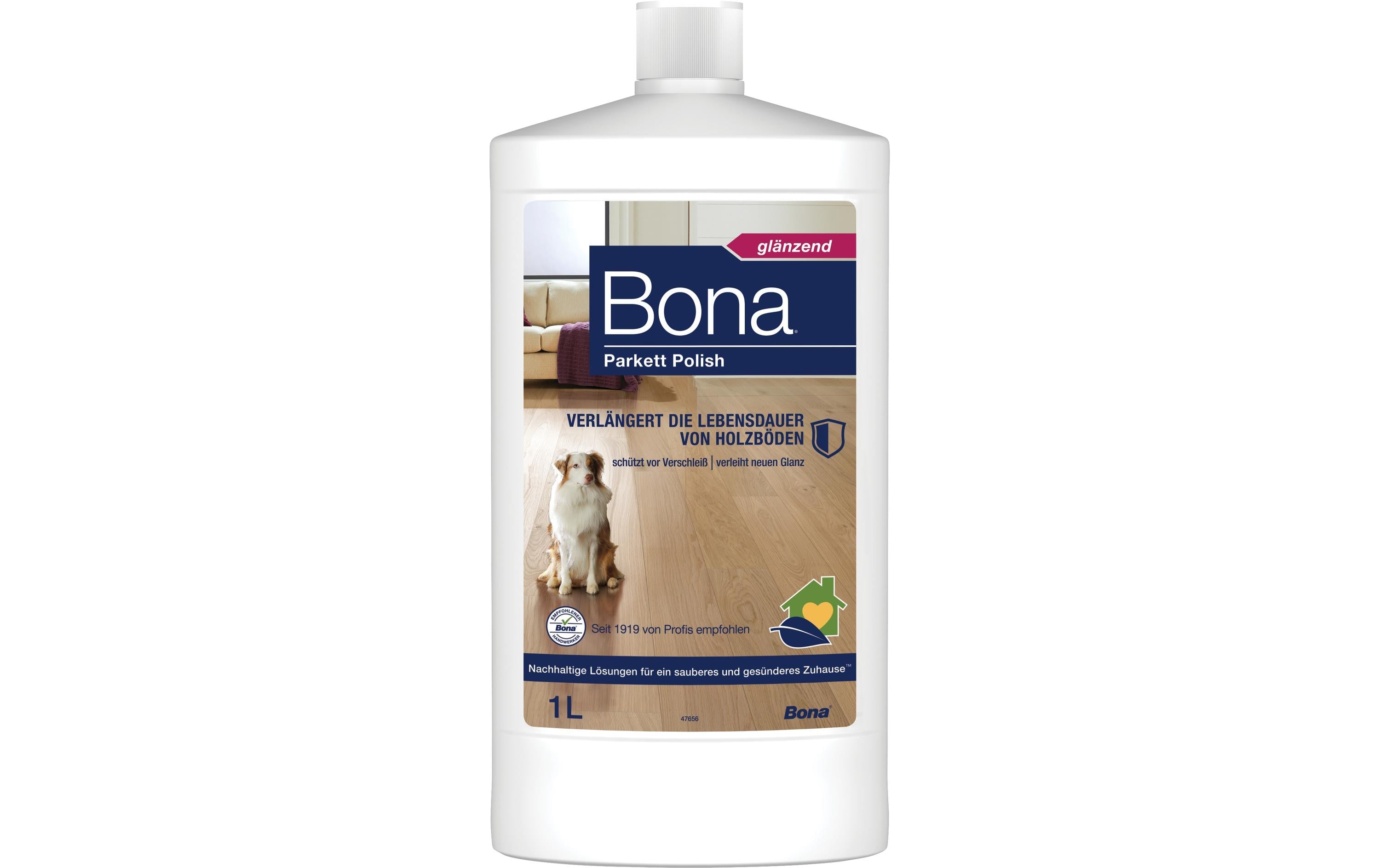 Bona Parkett Polish glänzend 1 L versiegelte Holzböden