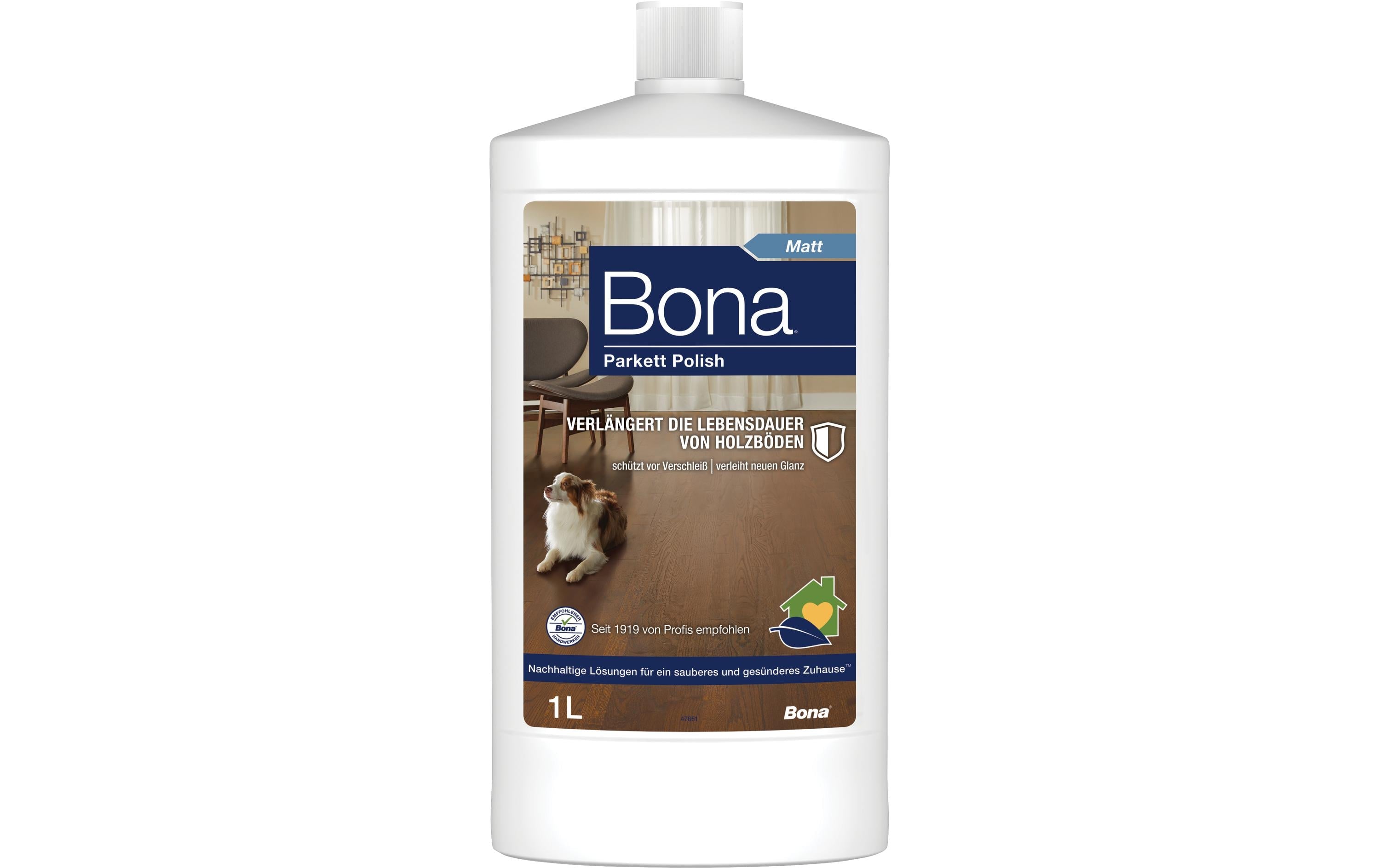 Bona Parkett Polish matt 1 L versiegelte Holzböden