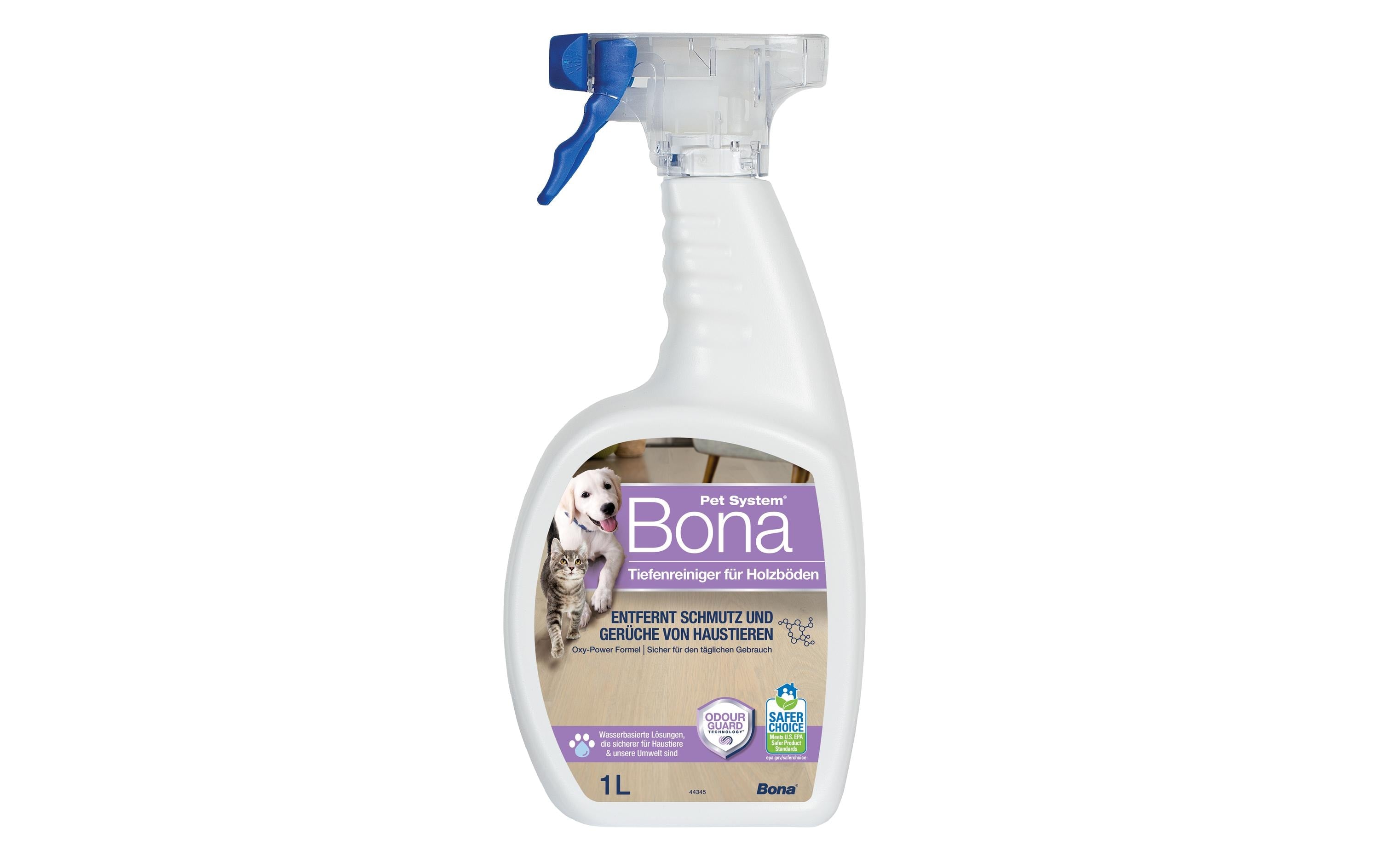 Bona Tiefenreiniger 1 L Pet System, für Holzböden