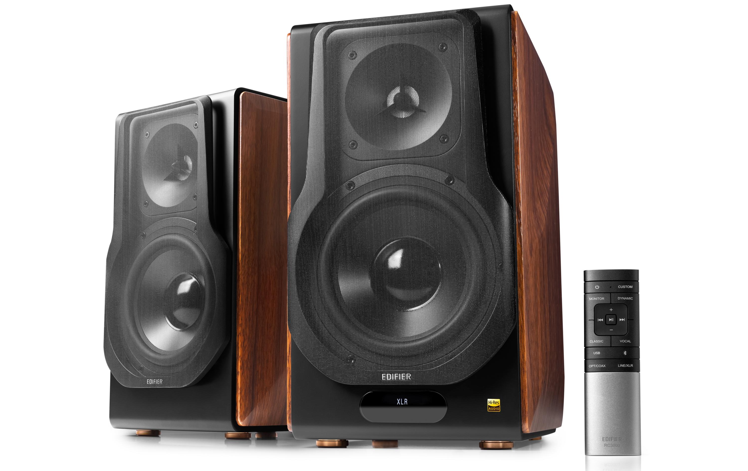Edifier S3000MKII Aktive, kabellose 2.0 Lautsprecher aus Holz