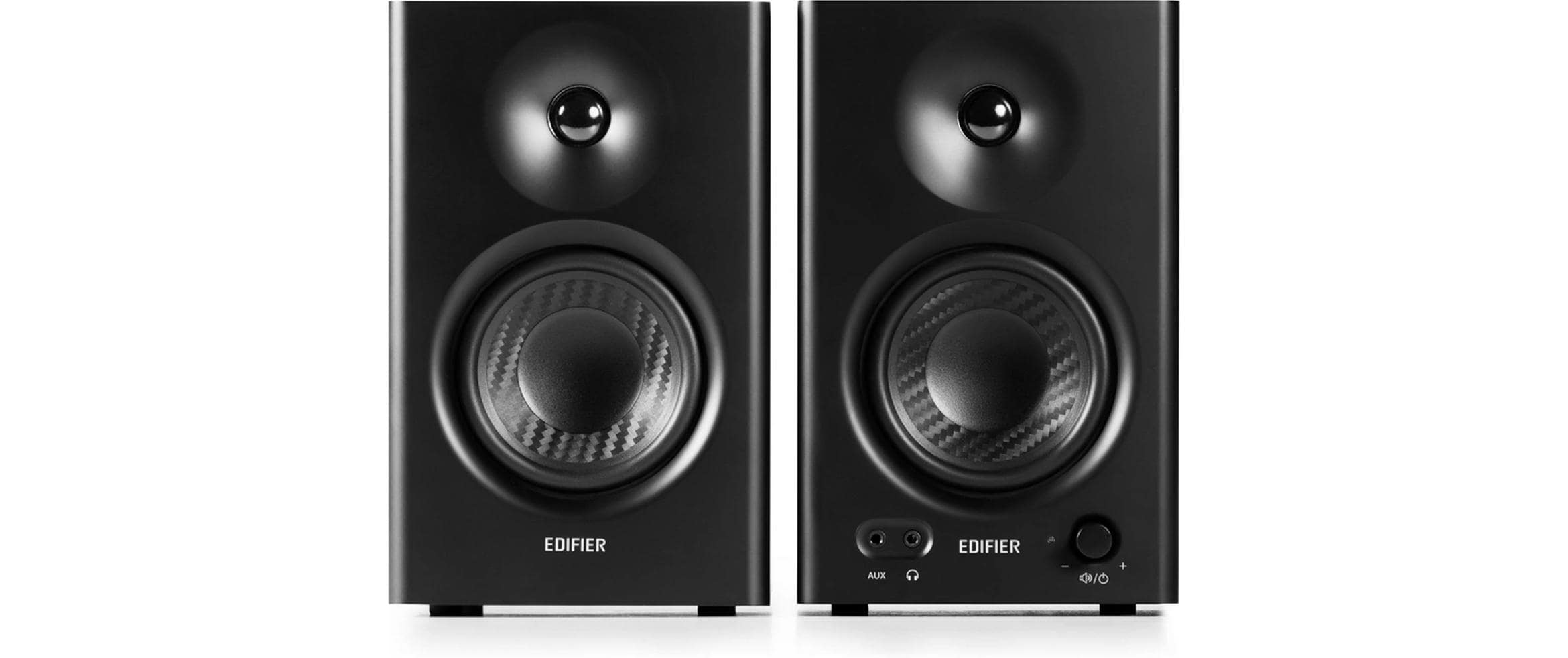 Edifier MR4, schwarz Aktiv 2.0 Regallautsprecher
