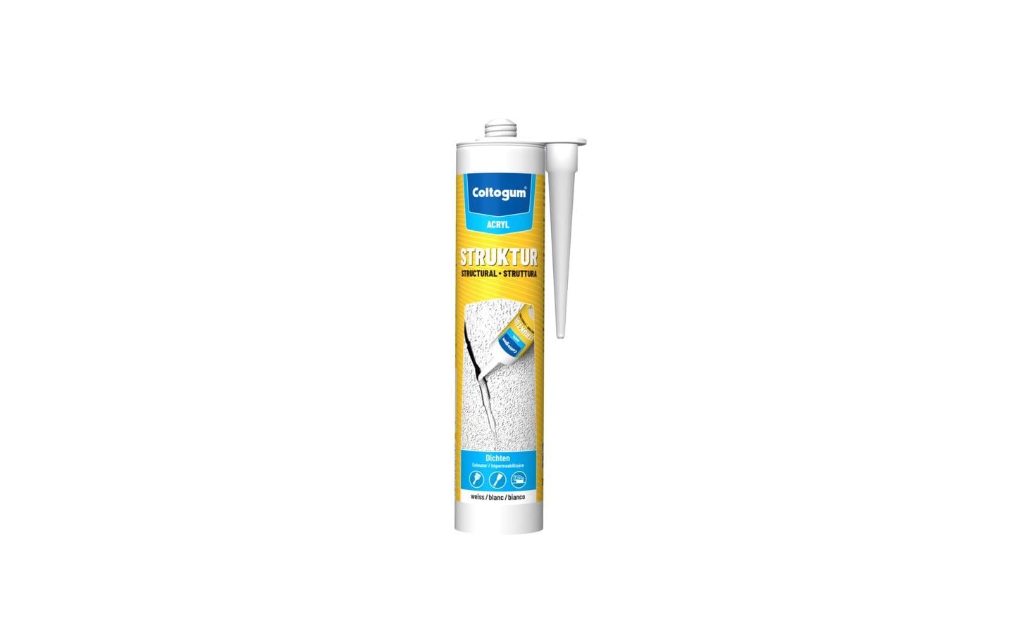 Coltogum Dichtmasse Struktur-Acryl weiss 310ml