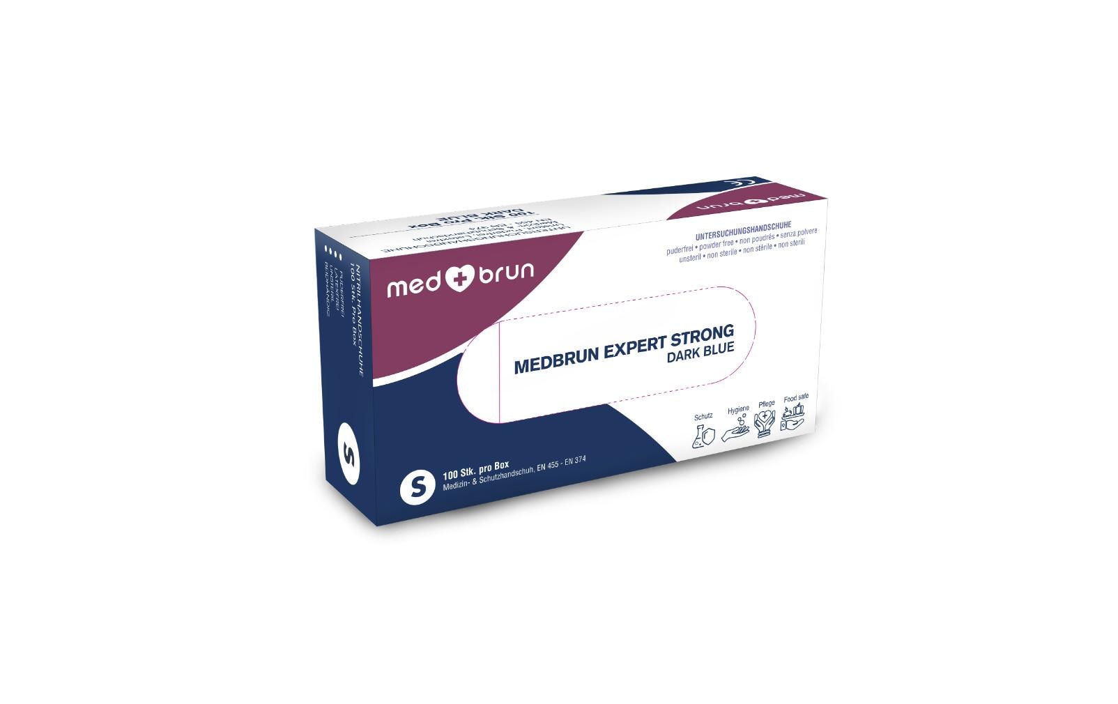 MEDBRUN NITRIL EXPERT STRONG DARK BLUE GR. XL