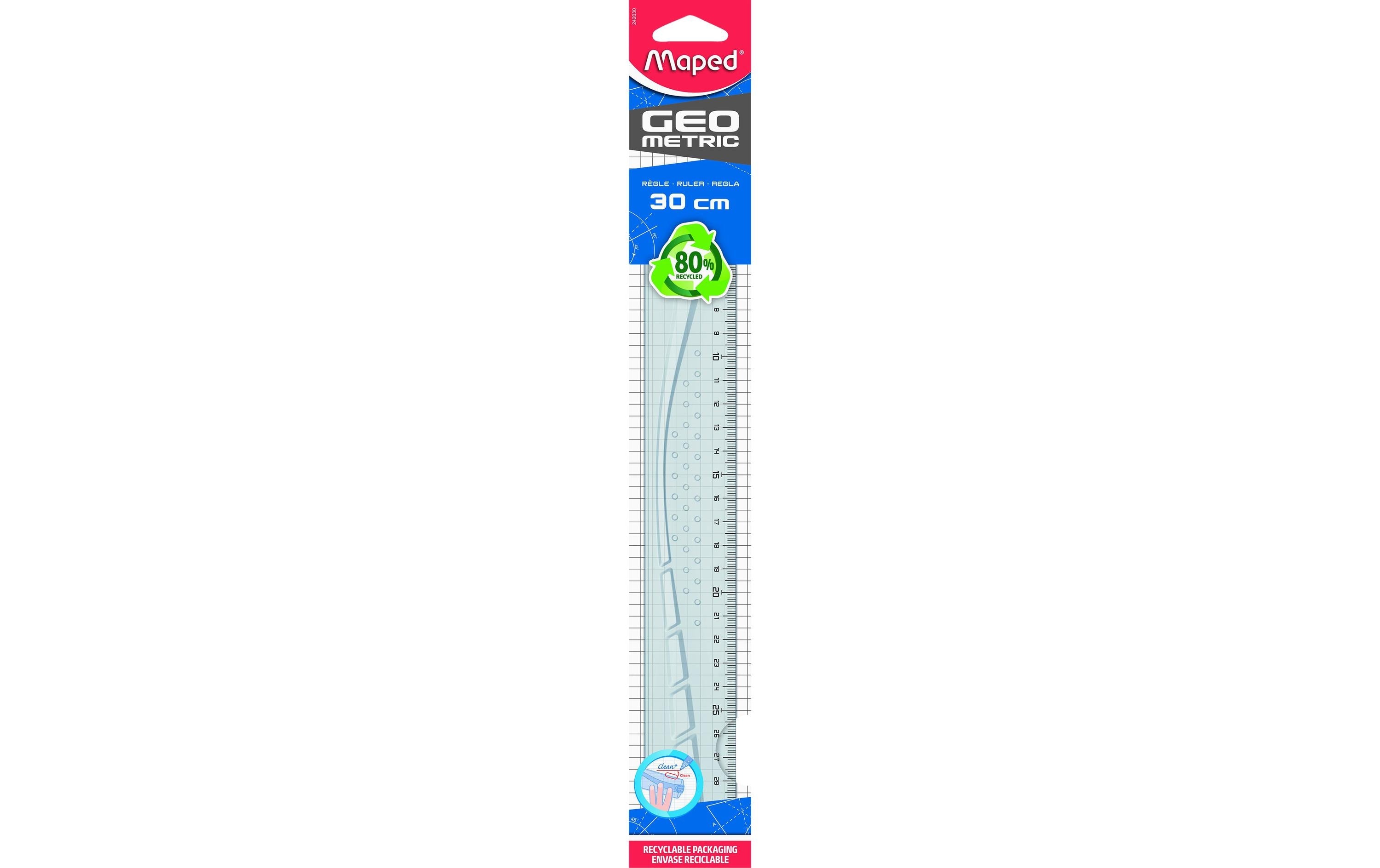 Maped Lineal Geometric 30cm