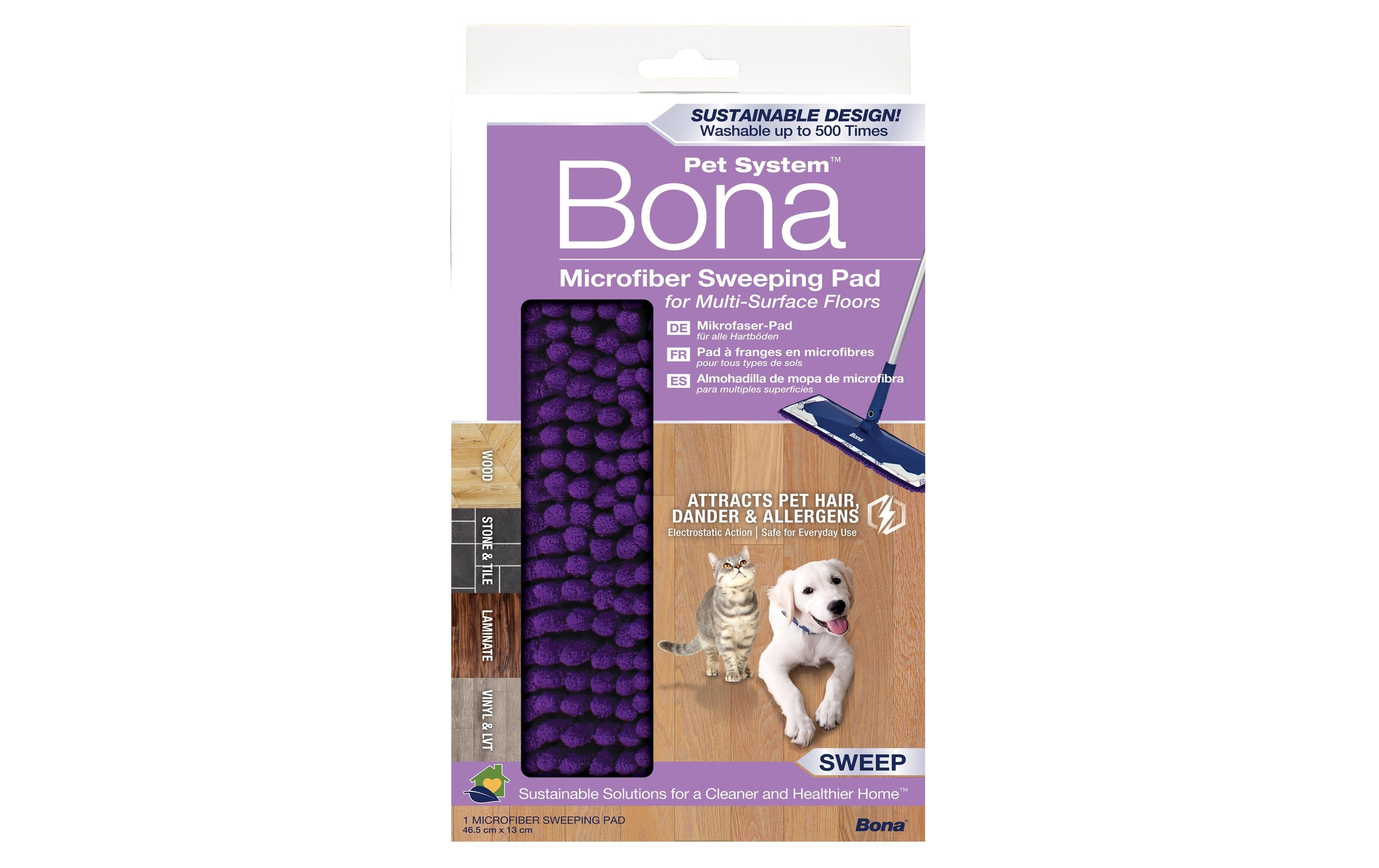 Bona Mikrofaser Sweeping Pad Pet System