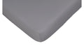 Nobilium Fixleintuch Nela Grau 140-160x200cm, Stretchline-Fix, 95% BW