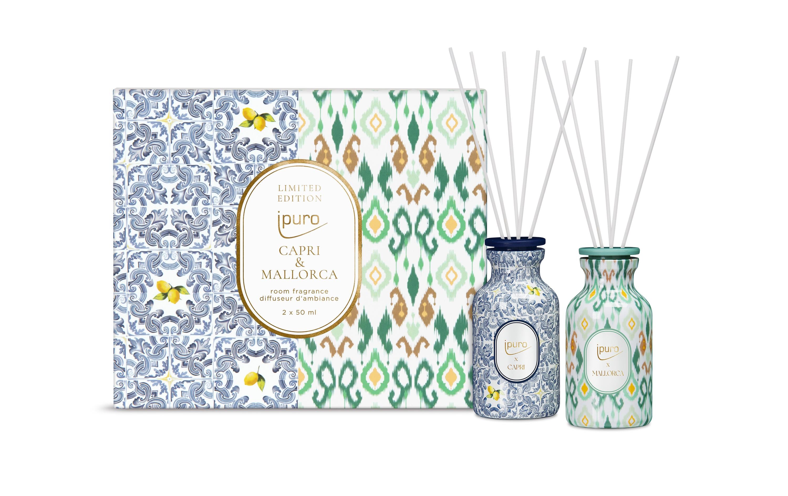 Ipuro Geschenkset Capri + Mallorca Limited Edition, 2x50ml