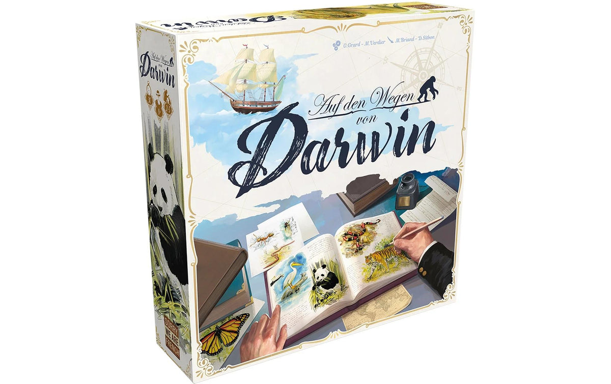 Auf den Wegen von Darwin (D) Alter: 8+, für 2-5 Spieler
