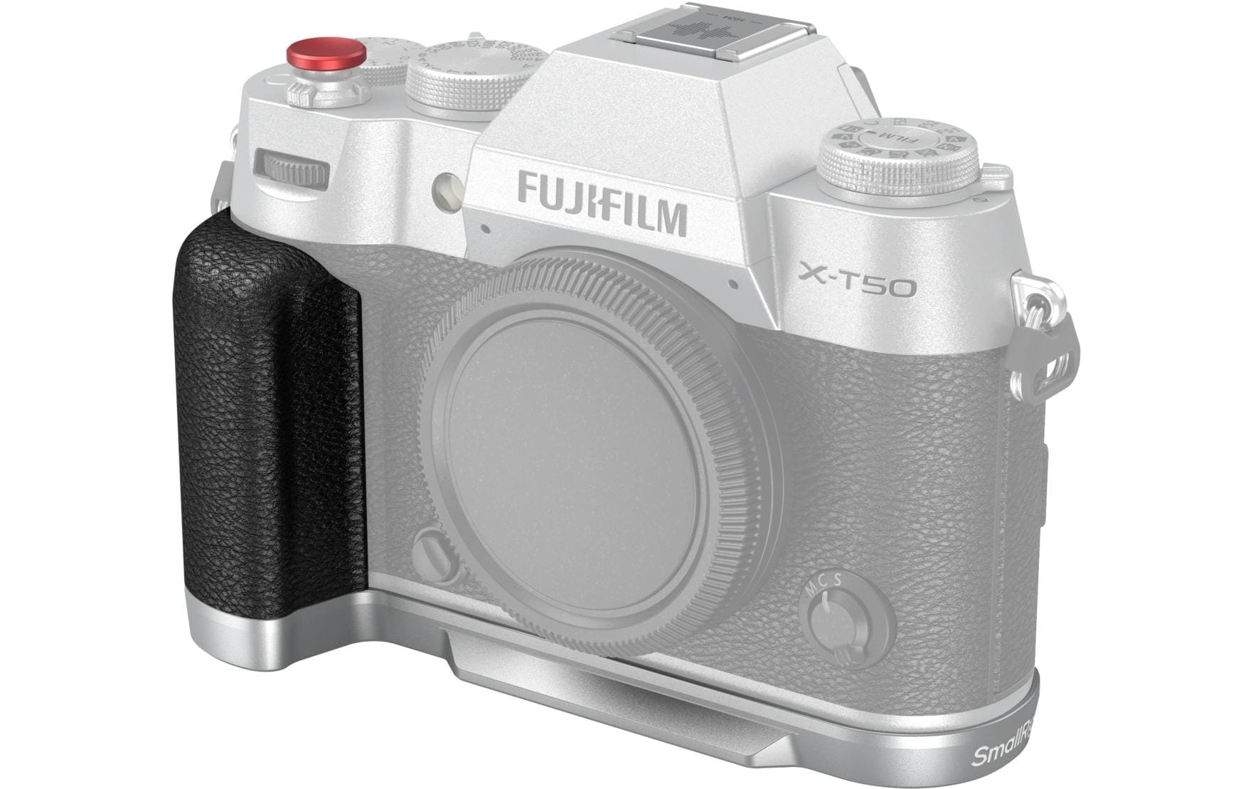SmallRig L-Shape Handle for FUJIFILM X-T50 Silicone (Silver)