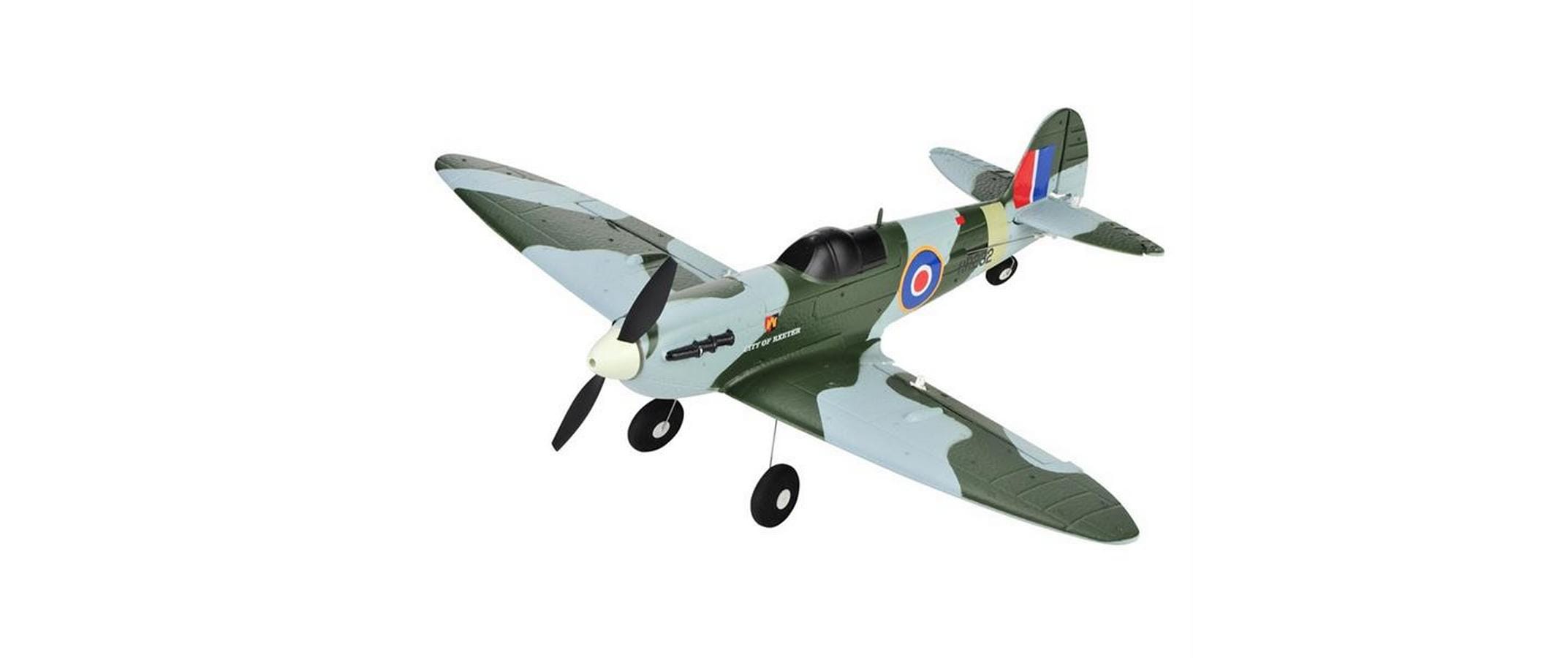 TOP-RC Mini Spitfire RTF 450mm, Grau