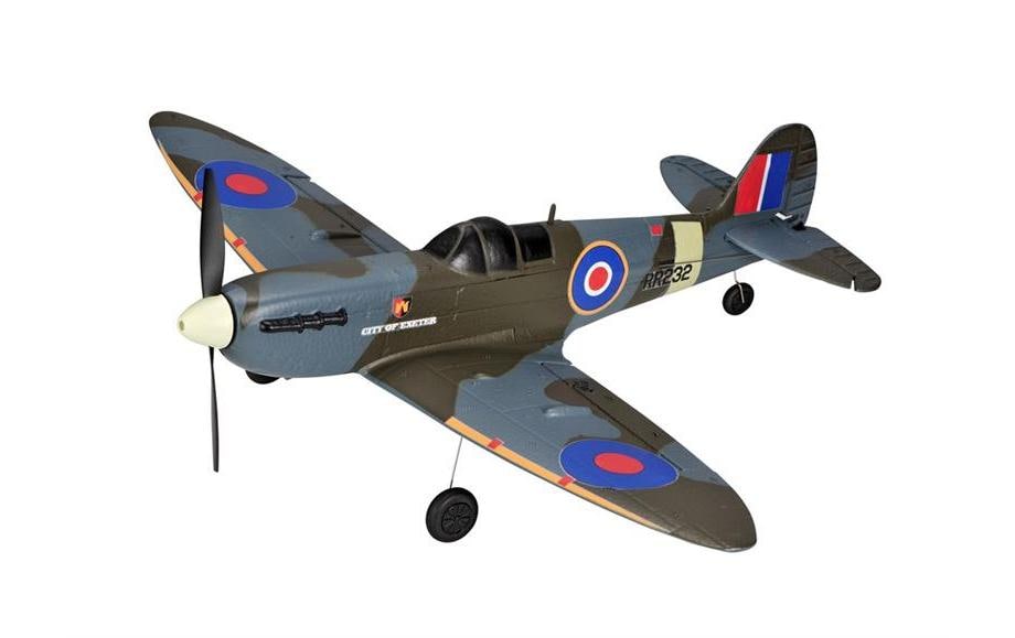 TOP-RC Mini Spitfire RTF 450mm, Braun