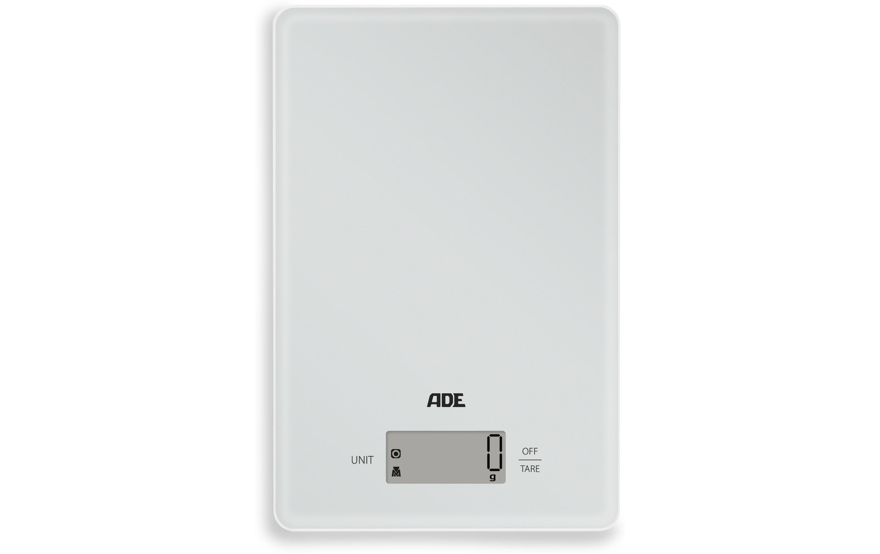ADE Küchenwaage Julia KE2306-2 silber aufladbar über USB