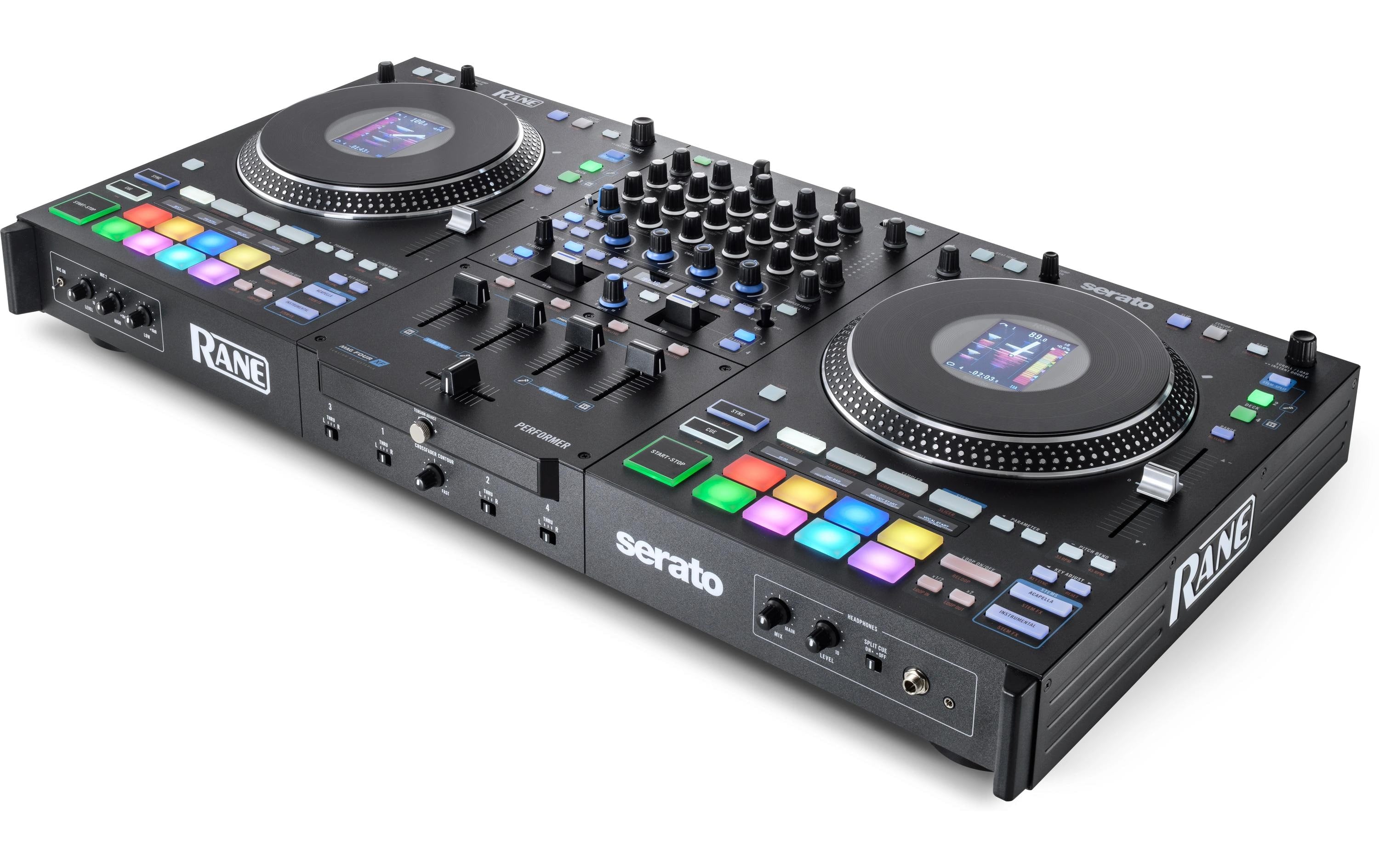 Rane Performer Motorisierter 4-Kanal DJ Controller