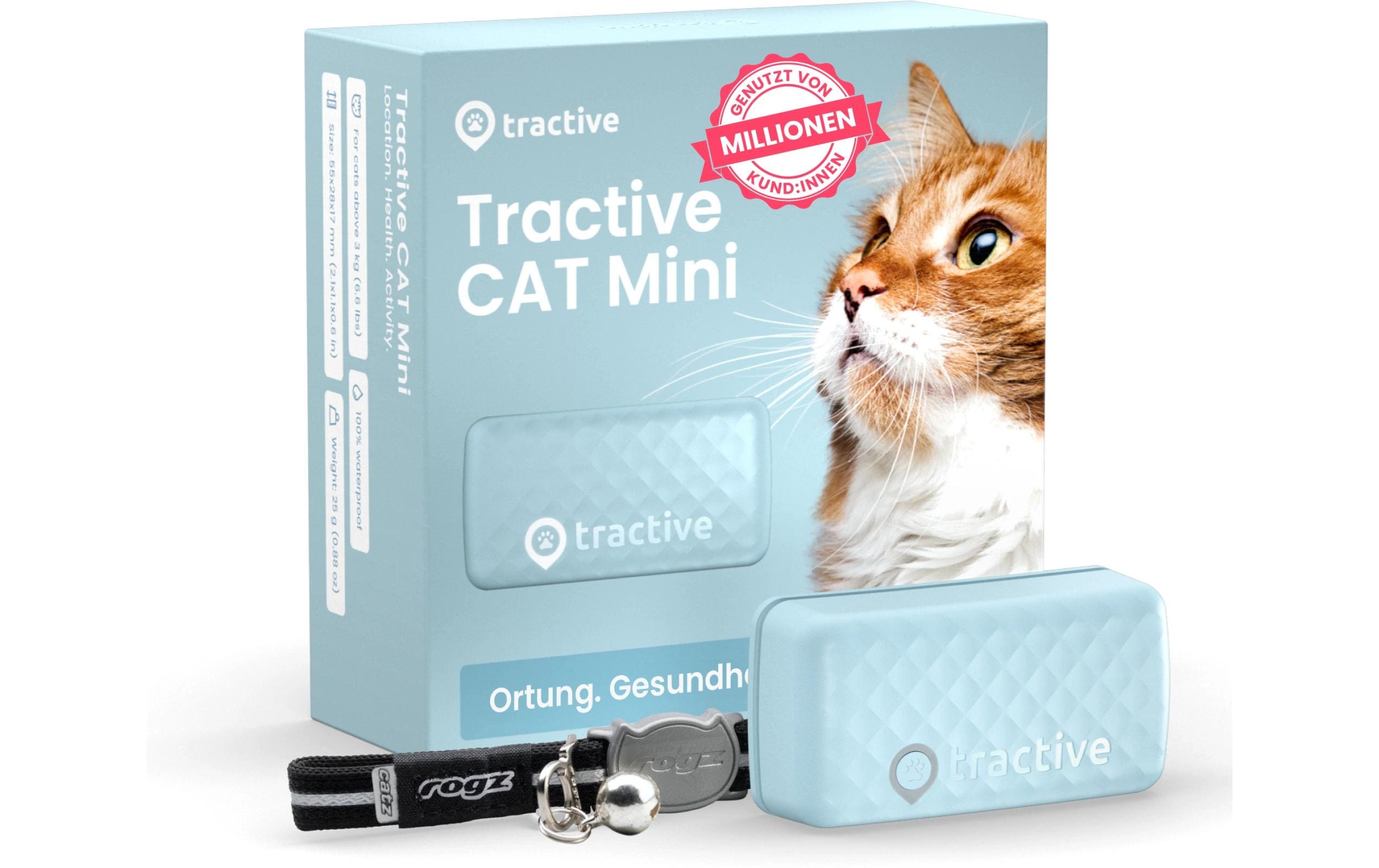 Tractive Katzen Tracker GPS LTE MINI mint