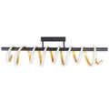 Näve Belleza Deckenleuchte schwarz/gold LED-Modul, 32W, IP20