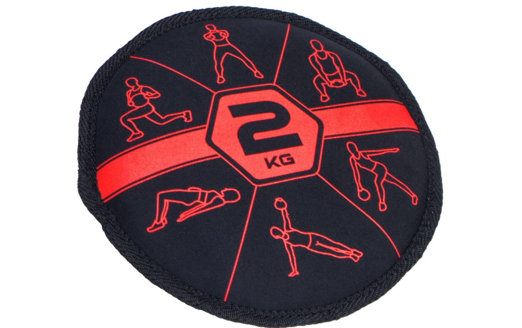 FTM Sandbell 2 KG Schwarz / rot