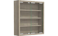 VCM Wandvitrine Agisa S Sonoma-Eiche
