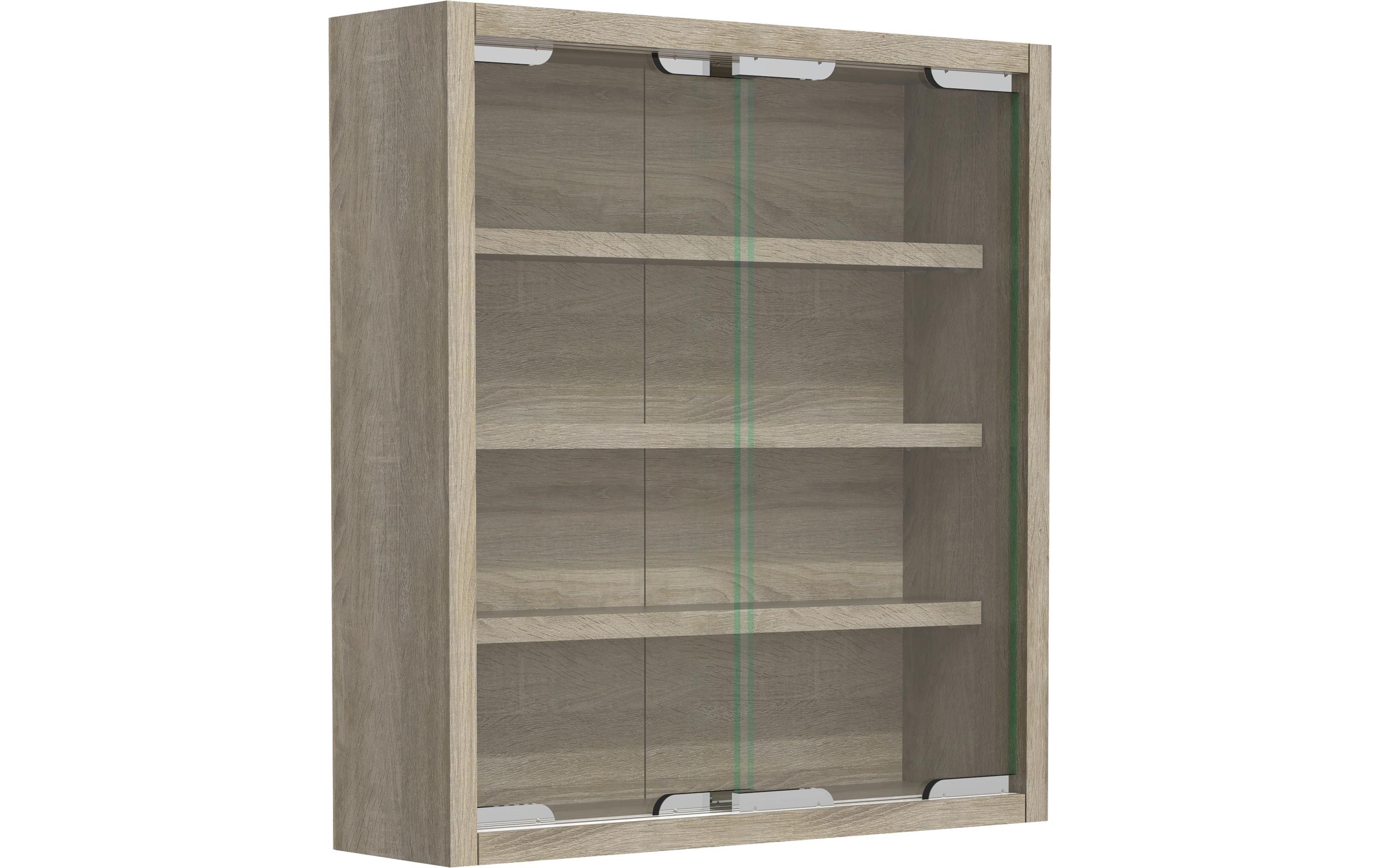 VCM Wandvitrine Agisa S Sonoma-Eiche