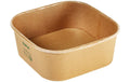 Duni Brick Box Large 1200ml braun, ungeteilt, 40 Stk.
