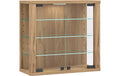 VCM Wandvitrine Vitrosa S Honig-Eiche