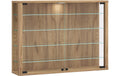 VCM Wandvitrine Vitrosa L Honig-Eiche