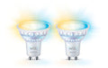 WiZ Leuchtmitte Tunable White GU10 50W, GU10, Doppelpack