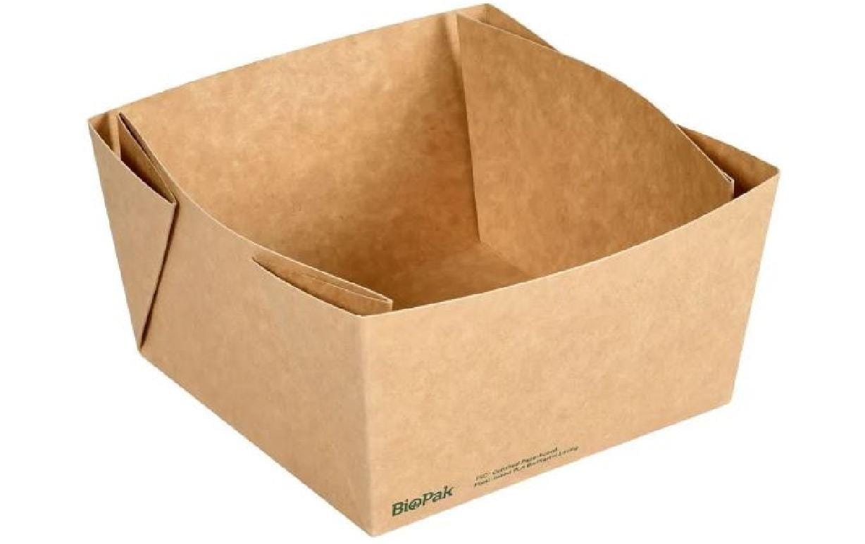 Duni Viking Block Box 1200 ml braun, ungeteilt, 300 Stk.