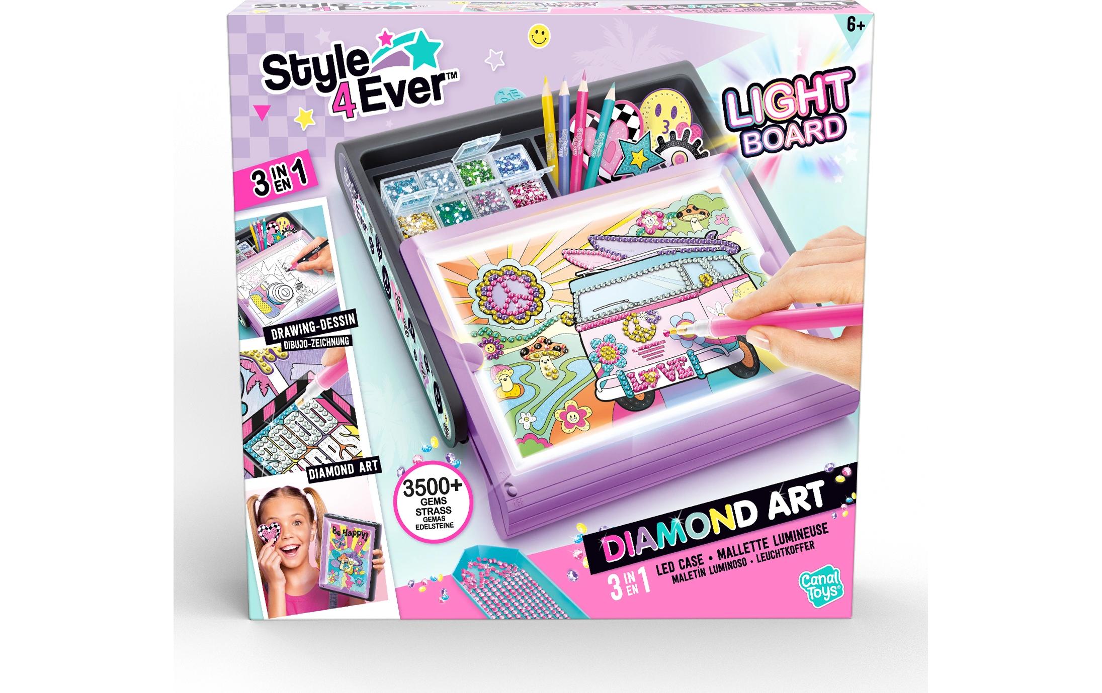 Diamond Art 3 in 1 LED Case