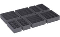 Songmics Aufbewahrungsboxen für Unterwäsche verschiedene  Grössen, PE-Platte,Vliesstoff