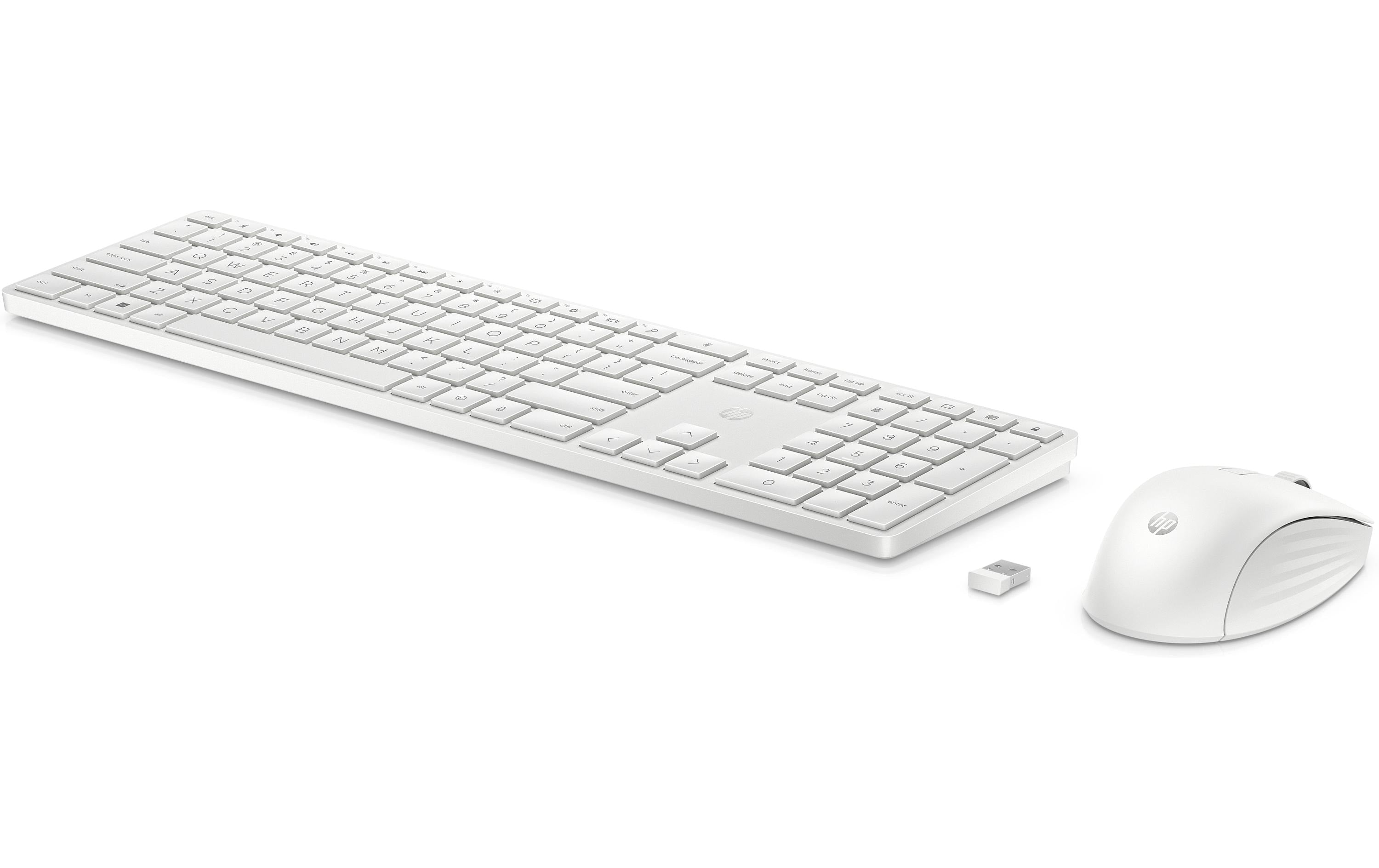 HP 655MK Wireless Tastatur & Maus Set,White 2.4 GHz, CH-Layout