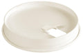 Duni Trinkdeckel, flach 35/47/59cl weiss, 50 Stk.