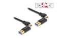 Delock USB-C 5 Gbps Data Link Kabel plus KM Switch, 2m